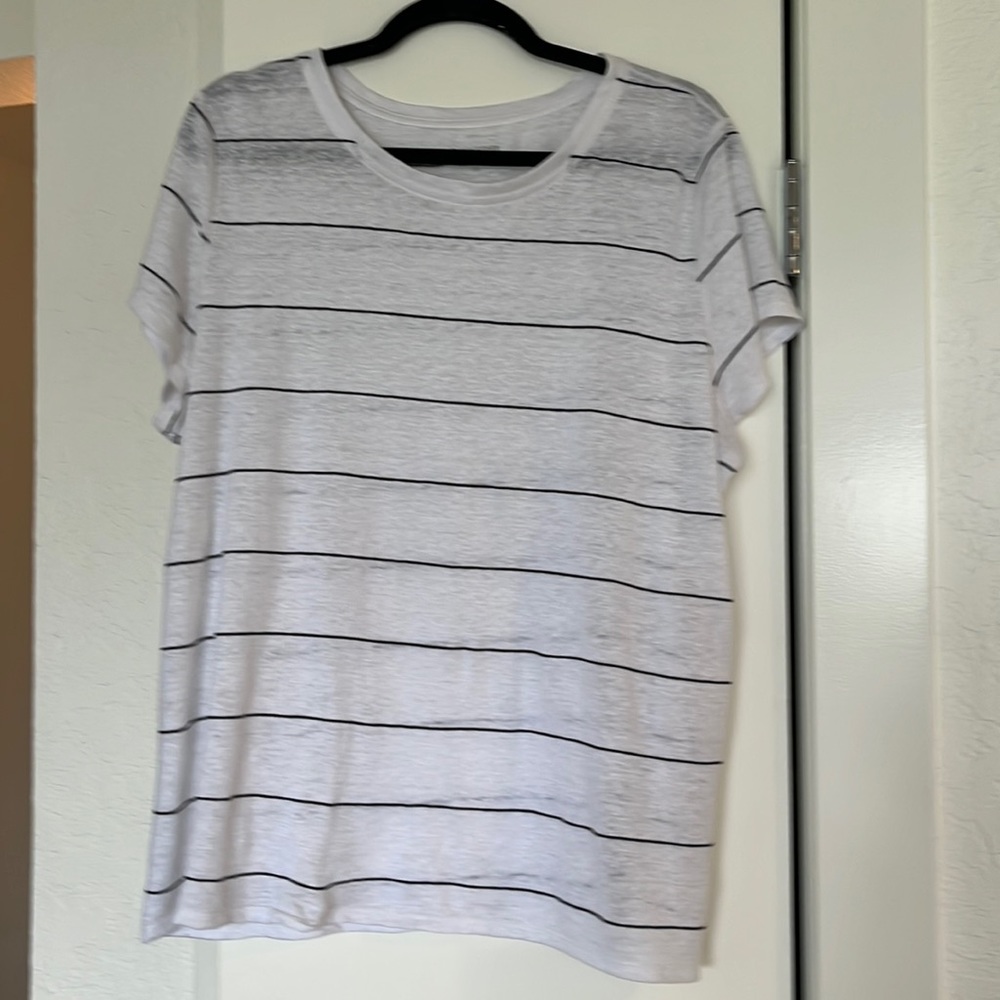 Eileen fisher nautical stripe tshirt